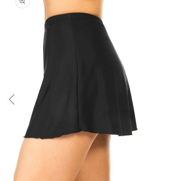 Miraclesuit NWT Black Swim Skirt Bottom Size 18 Slimming Shaping Full Coverage - Picture 3 of 13